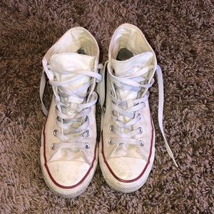 White High Top Converse